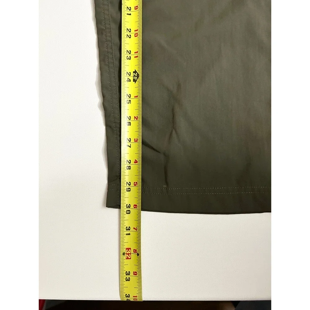 The North Face Mens Convertible Hiking Pants Olive Green Size L NF004AM
